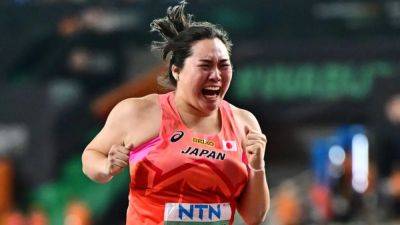 Japan's Kitaguchi takes javelin gold with her last throw