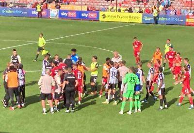 Neil Harris - Luke Cawdell - Medway Sport - Gillingham and their assistant manager David Livermore hit with FA misconduct charge; Crawley Town also accused after post-match bust-up in League 2 fixture - kentonline.co.uk