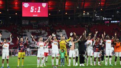 Explosive Leipzig score five goals in second half demolition of Stuttgart
