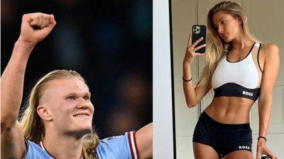 Manchester City Star Erling Haaland Gets Challenged For Race By 'World's Sexiest Athlete' Alica Schmidt