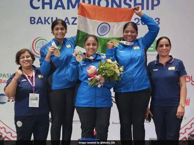 ISSF World Championships: India Clinch Top Spot In Women's 50m Pistol; Finish With Six Gold Medals