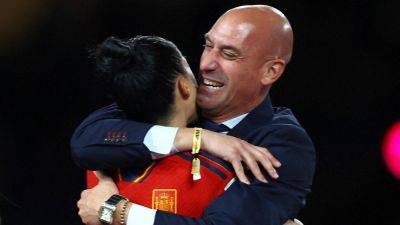 FIFA suspends Spanish football chief Rubiales over Hermoso kiss pending inquiry