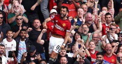 Bruno Fernandes shows why he's Manchester United's captain before and after scoring winner