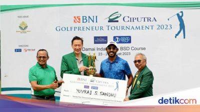 Yuvraj Singh - Yuvraj Singh Sandhu Juara Golfpreneur Tournament 2023 - sport.detik.com - India - Thailand - Taiwan - Malaysia