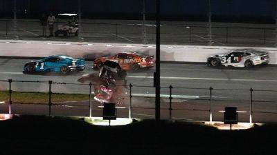 Ty Gibbs - Ryan Preece flips 10 times in violent NASCAR crash during Coke Zero Sugar 400 - foxnews.com - Usa - state Indiana - county Chase