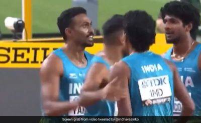 Watch: Indian Quartet's Stunning 4x400m Run, Challenging USA, Jamaica