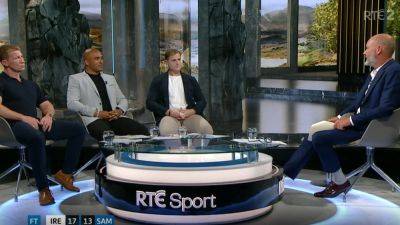 Andy Farrell - Simon Zebo - WATCH: RTÉ Rugby panel on Ireland's win over Samoa - rte.ie - Ireland - Samoa