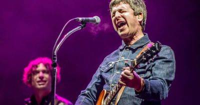 Noel Gallagher comes home with Wythenshawe Park masterclass featuring thunder, lightning... plus digs at Manchester United and Andy Burnham