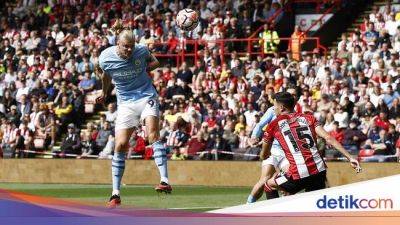 Haaland Gagal Penalti, Sheffield United Vs Man City 0-0 di Babak Pertama