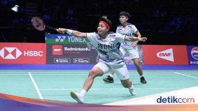 Apriyani Rahayu - BWF World Championships 2023: Apri/Fadia Sulit Keluar dari Tekanan - sport.detik.com - Indonesia
