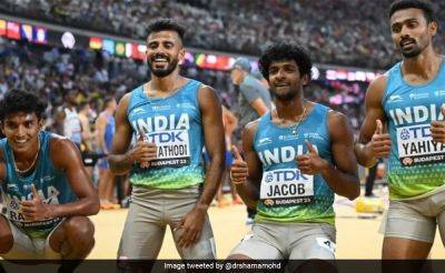 "Aaj 2.59 Bhaga, Kal 2.58": Sprinter Amoj Jacob On India's 4x400m Relay Final Qualification