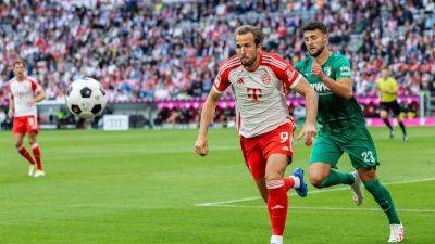 European: Harry Kane on the mark again for Bayern Munich