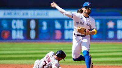 Blue Jays' Bichette leaves game after 5 innings with sore right quadriceps