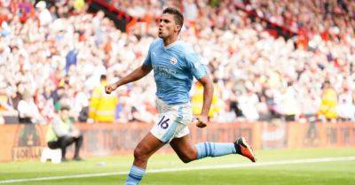 Late Rodri winner sends Manchester City top of Premier League