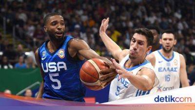 FIBA World Cup 2023: AS Terlalu Tangguh untuk Yunani