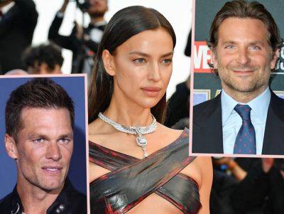 Topless Irina Shayk Vacations With Shirtless Bradley Cooper -- But What About Tom Brady?!