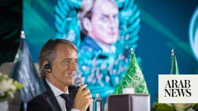Roberto Mancini officially unveiled as manager of Saudi national team