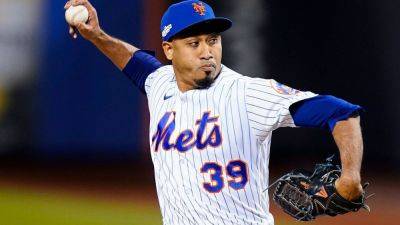 Hoping for '23 return, Mets' Diaz has 1st outdoor bullpen session - ESPN