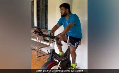 "Grip, Twist, Paddle": Rishabh Pant Shares Video Of His Recovery From Injury