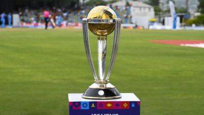 Federal Government to receive Cricket World Cup Trophy today
