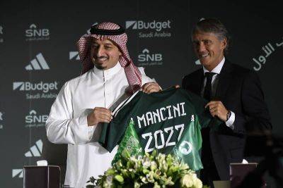 Roberto Mancini - Inter Milan - Yasser Al-Misehal - New Saudi Arabia manager Roberto Mancini: Our target is to win Asian Cup 2023 - thenationalnews.com - Italy - Saudi Arabia - South Korea - Costa Rica