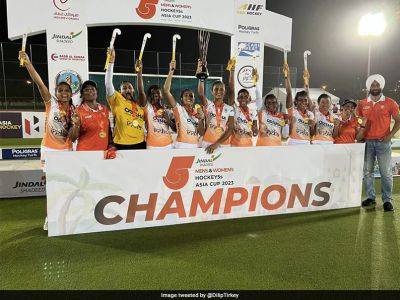 India Win Inaugural Womens 5s Asia Cup, Defeat Thailand 7-2 In Final