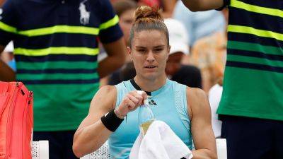 US Open tennis player Maria Sakkari said she smelled marijuana during upset loss