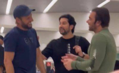 Asia Cup - Shahid Afridi - Watch: Shahid Afridi's Meeting With Bollywood Stars Goes Viral Ahead Of Asia Cup 2023 - sports.ndtv.com - Usa - Canada - India - Pakistan