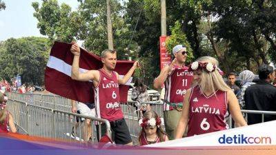 FIBA World Cup 2023: Penjualan Kaus Latvia Laku Keras di Indonesia Arena
