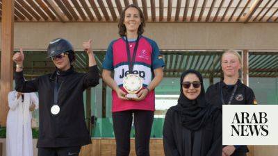 Jenni Hermoso - Luis Rubiales - Babar Azam - Asia Cup - Taylor Dees wins Crown Prince Camel Festival’s 1st open international marathon for women - arabnews.com - Usa - Iran - Saudi Arabia