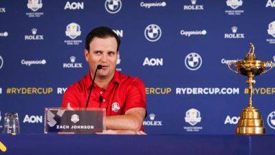 Zach Johnson reveals his US Ryder Cup wild cards