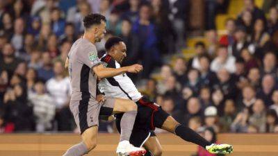 Fulham beat Tottenham on penalties in League Cup, Leeds knocked out