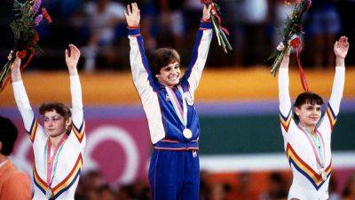 On this day in history, August 3, 1984, gymnast Mary Lou Retton wins Olympic gold