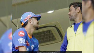 'You're Not MS Dhoni': Ishan Kishan Told On-Air By Ex-India Opener. His Reply Is Gold - Watch