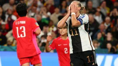 Alexandra Popp - 2-time champion Germany out of Women's World Cup after draw with South Korea - cbc.ca - Germany - Colombia - Morocco - South Korea