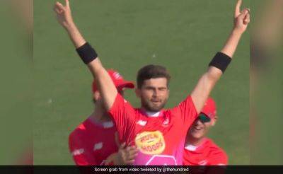 Jos Buttler - Shaheen Afridi - David Willey - Tom Hartley - Watch: Shaheen Afridi Breathes Fire On Hundred Debut, Gets 2 In 2 Balls With Precision Yorkers - sports.ndtv.com - Britain - Ireland - Pakistan