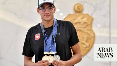 Swim king Hafnaoui wants to be Tunisia’s greatest Olympian