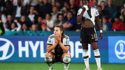 Alexandra Popp - Heartbreak as Germany kicked out of Women's World Cup after 1-1 draw in Australia - euronews.com - Sweden - Germany - Netherlands - Spain - Switzerland - Colombia - Australia - Norway - Morocco - South Korea