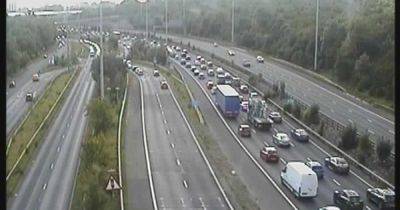 BREAKING: Two lanes shut and queues of over SIX miles on M60 following crash - latest updates
