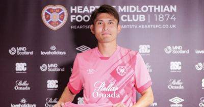 Kyosuke Tagwa seals Hearts transfer switch as Japanese star pens four-year deal