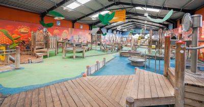 Europe's largest indoor sand and water play area near Manchester is a haven for families this summer