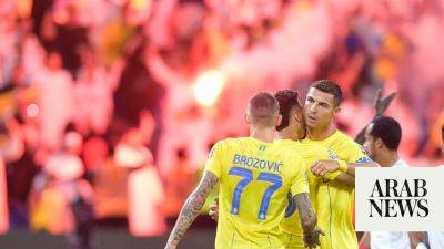 Cristiano Ronaldo - Tyson Fury - Mike Tyson - Paris Games - Ronaldo helps Al-Nassr into King Salman Club Cup quarters, Al-Shabab progress - arabnews.com - Germany - Colombia - Algeria - Tunisia - Egypt - Uae - Morocco - Saudi Arabia - Kuwait - Iraq