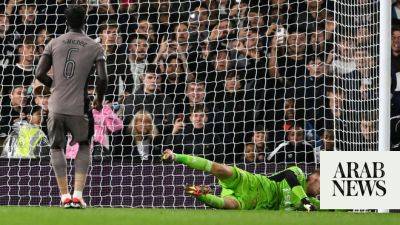 Tottenham out of English League Cup in second round after losing penalty shootout to Fulham