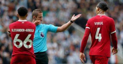 Liverpool captain Virgil van Dijk charged by FA after red card at Newcastle