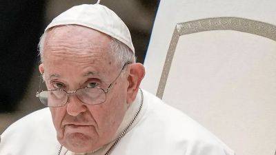 Pope Francis angers Ukraine after praising Russia's imperialist past