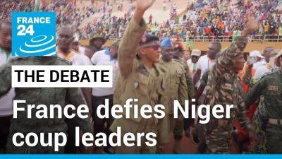 Emmanuel Macron - Juliette Laurain - Who blinks first? France defies Niger coup leaders' ultimatum - france24.com - Russia - France - Usa - Niger