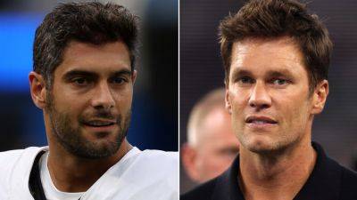 Raiders' Jimmy Garoppolo says Tom Brady's 'competitive spirit' still there: 'He was getting a little fiery'