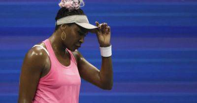 Venus Williams knocked out by Greet Minnen in first round of US Open
