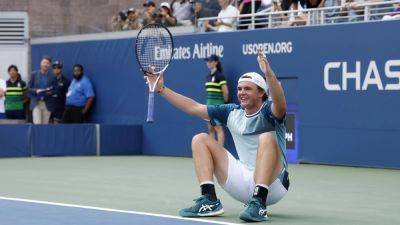 US Open: Dominic Stricker stuns Stefanos Tsitsipas