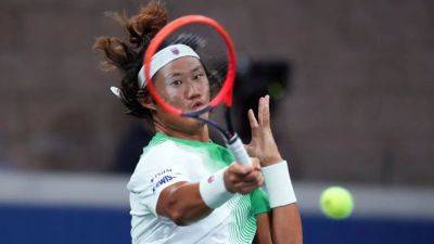 China's Zhang stuns Ruud for first top-five victory